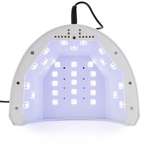 MOLLY LAC NAIL LAMP DUAL UV / LED 48W MOLLY LUX 1S WHITE