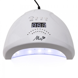 MOLLY LAC NAIL LAMP DUAL UV / LED 48W MOLLY LUX 1S WHITE