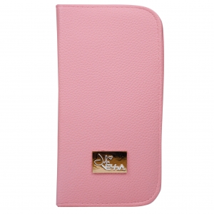 JULIA NESSA CASE FOR NAIL BRUSHES AND ACCESSORIES PINK