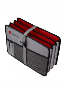 ZUCA DOCUMENT ORGANIZER GRAY/RED