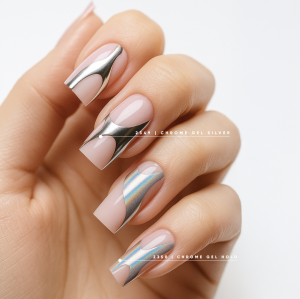 MISTERO MILANO METTALIC PAINT GEL CHROME SILVER