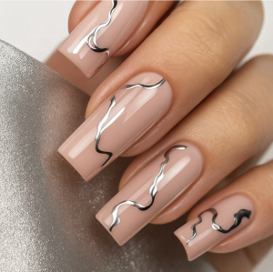 MISTERO MILANO METTALIC PAINT GEL CHROME SILVER