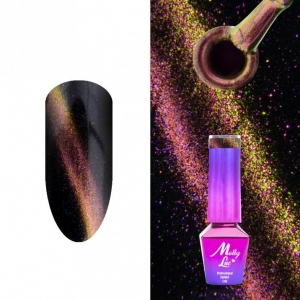 MOLLY LAC UV LED HYBRID POLISH CAT EYE CHAMELEON 5D 5ML