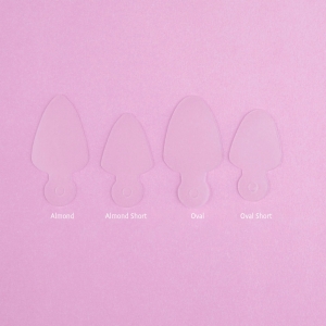 NC NAILS COMPANY SILICONE DUAL FORM PADS