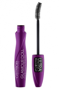 CATRICE GLAM & DOLL CURL VOLUME MASCARA ULTRA BLACK AND CURL