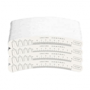 MISTERO MILANO NAIL FILE CONTROL 100/180 BANANA 25pcs