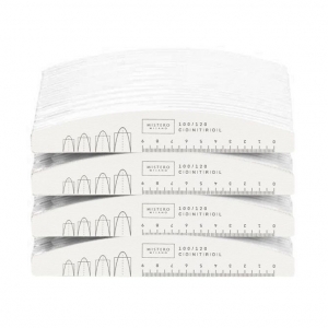 MISTERO MILANO NAIL FILE HALF MOON STANDARD CONTROL 100/180 (25pcs)
