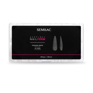 SEMILAC ACRYLGELE NAIL FORM POINTED 120SZT.