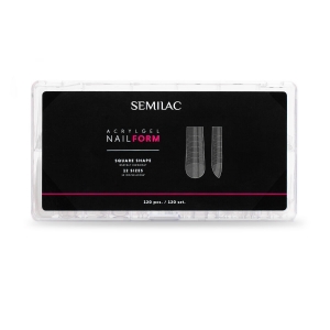 SEMILAC ACRYLGELE NAIL FORM SQUARE 120SZT.