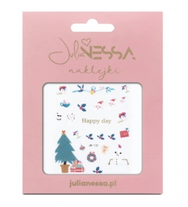 JULIA NESSA STICKERS FOR NAILS - HAPPY DAY JN-132