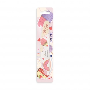 ABA GROUP NAIL FILE LIMITED EDITION  HALFMOON 180/240 NAILS CARE  SKINPACK COOKIES 