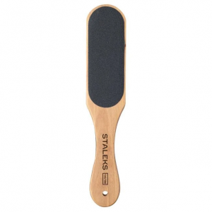 STALEKS BEAUTY&CARE 10/1 WOODEN PEDICURE FOOT FILE DOUBLE-SIDED 100/180 