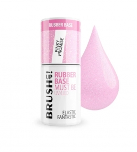 BRUSH UP! HYBRID NAIL BASE RUBBER BASE PINKY PROMISE 5G