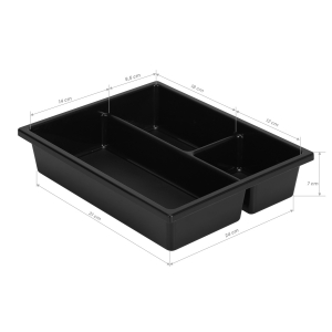 Gabbiano hairdresser's helper 68A black (147022)