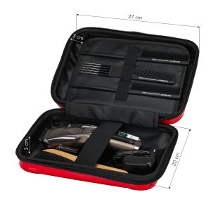 Barber hairdressing case red (148502)