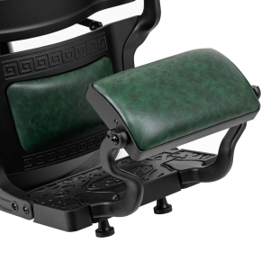 Barber chair Gabbiano President green (153445)