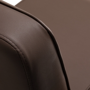 Gabbiano Continental hairdressing chair brown (152036)