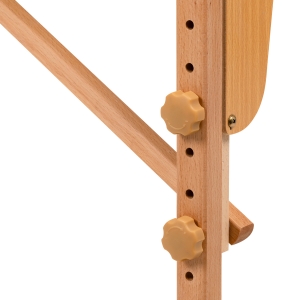 BALANCE wooden folding massage table 2 segment white (155272)