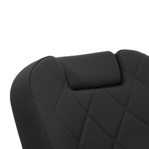 Gabbiano barber chair Bruno with graphite frame Black (153410)