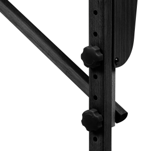 BALANCE wooden folding massage table 2 segment pink and black  (155283)