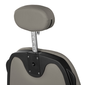 Barber chair Gabbiano Francesco grey with a black base (155769)