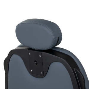 Barber's chair Gabbiano Francesco graphite with a black base second class (155911)