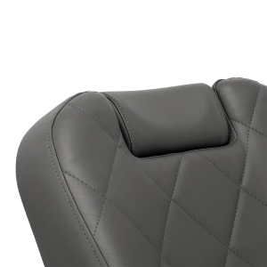 Gabbiano barber chair Bruno graphite with a black base (155763)