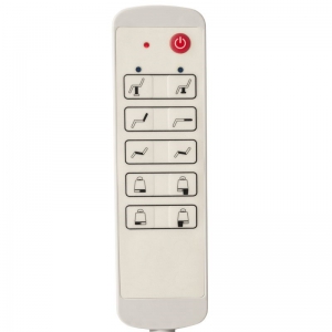 Electric cosmetic chair azzurro 869as pedi 5 motor rotary white (114877)