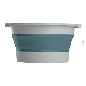PEDICURE BOWL FOLDABLE BLUE (142786)