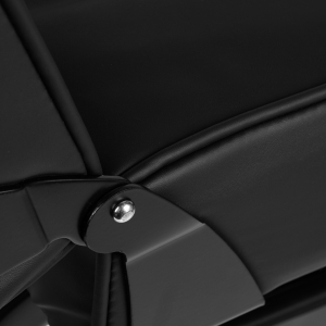 Cosmetic chair 557A with cuvettes black (146997)