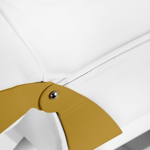 Cosmetic chair 557G with cuvettes white (147251)