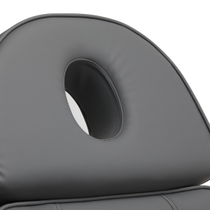 Electric cosmetic chair SILLON Lux 273b 3 actuators gray with gray base (148187)