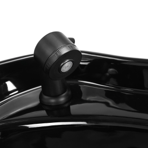 Hairdressing wash unit Toledo black (148045)