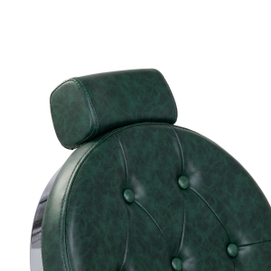 Barber chair Gabbiano President green Chrom (153446)