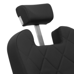 Gabbiano barber chair Bruno with graphite frame Black (153410)