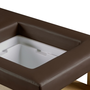 Gabbiano Head Spa Bali hair washing bed brown (154392)