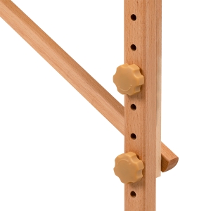 BALANCE wooden folding massage table 3 segment 190x70 black (155280)