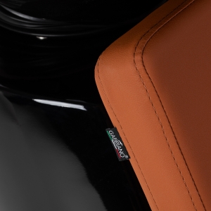 Gabbiano Vitoria brown hairdressing wash unit (154203)