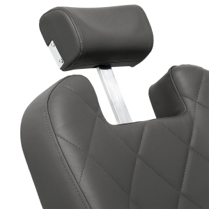 Gabbiano barber chair Bruno graphite with a grey base (155762)