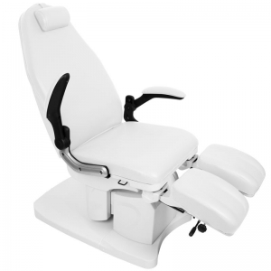 Electro podiatry chair azzurro 709a 3 strong white (109093)