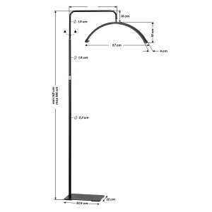 Eyelash treatment lamp MOMO MX6 black (146662)