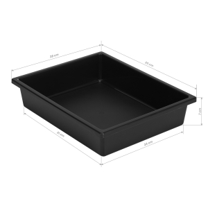 Gabbiano hairdresser's helper 68C black (147024)
