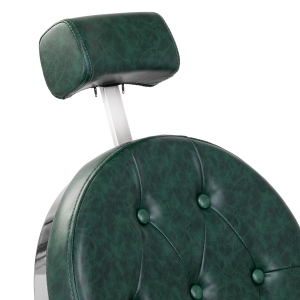Barber chair Gabbiano President green Chrom (153446)