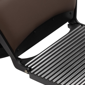 Gabbiano Continental hairdressing chair brown (152036)
