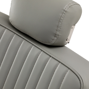 Gabbiano Visionerio barber chair grey chrome frame (155246)