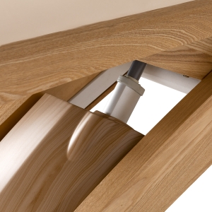 SPA lounger Sillon Siesta cream with light brown base (154684)