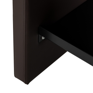 Hairdressing wash unit Omega Nautica brown (154492)