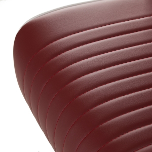 Gabbiano Visionerio barber chair red chrome frame (155244)