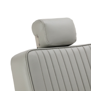 Gabbiano Visionerio barber chair grey chrome frame (155246)