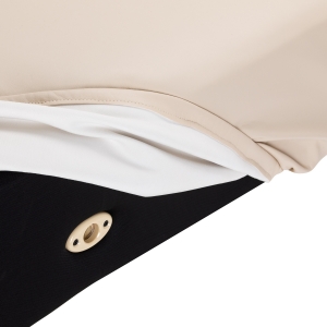 SPA lounger Sillon Siesta cream with black base (154683)